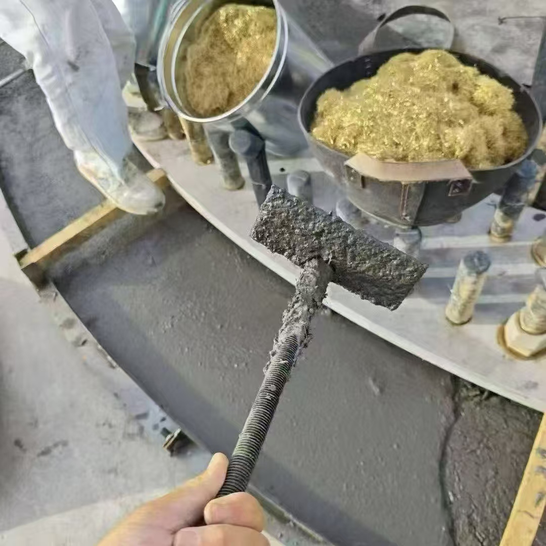 盘锦C120钢纤维高强无收灌浆料 轧机压缩机汽轮机发电机锻压设备底座灌浆材料